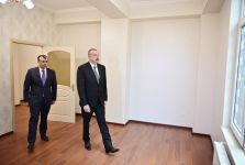 President Aliyev attends ceremony held to give out apartments to Karabakh war vets (PHOTO)