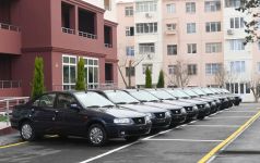 President Aliyev attends ceremony held to give out apartments to Karabakh war vets (PHOTO)