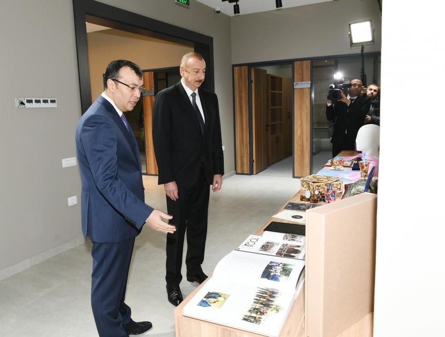 President Ilham Aliyev attends opening of DOST center No2 (PHOTO)