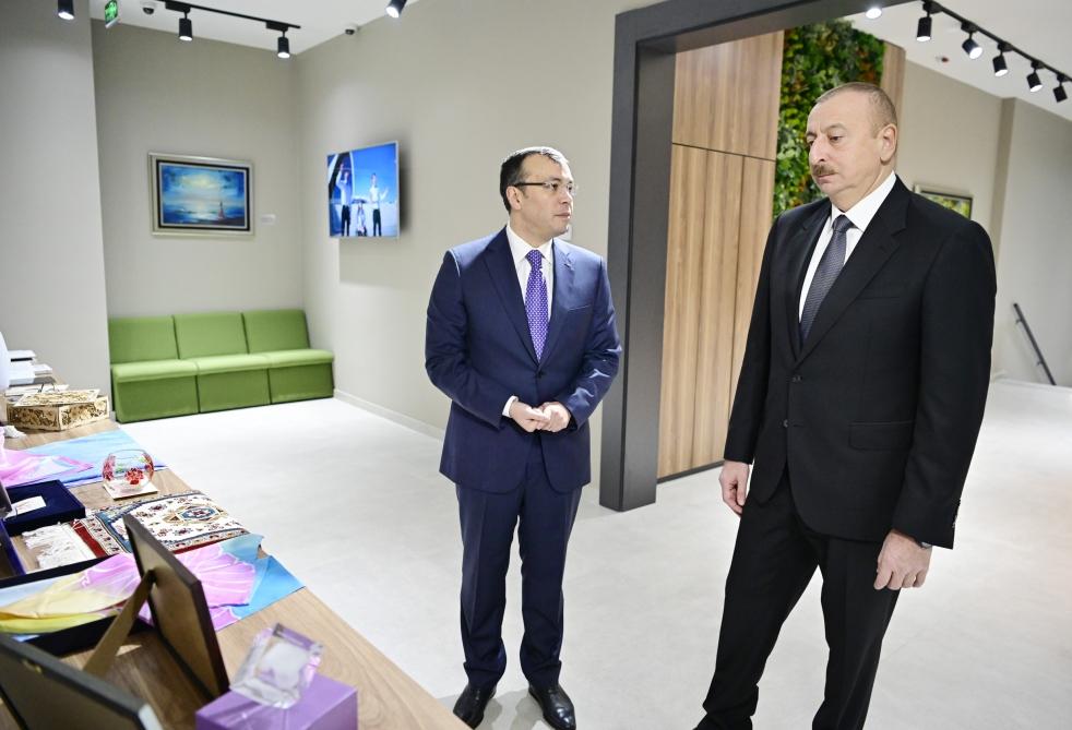 President Ilham Aliyev attends opening of DOST center No2 (PHOTO)