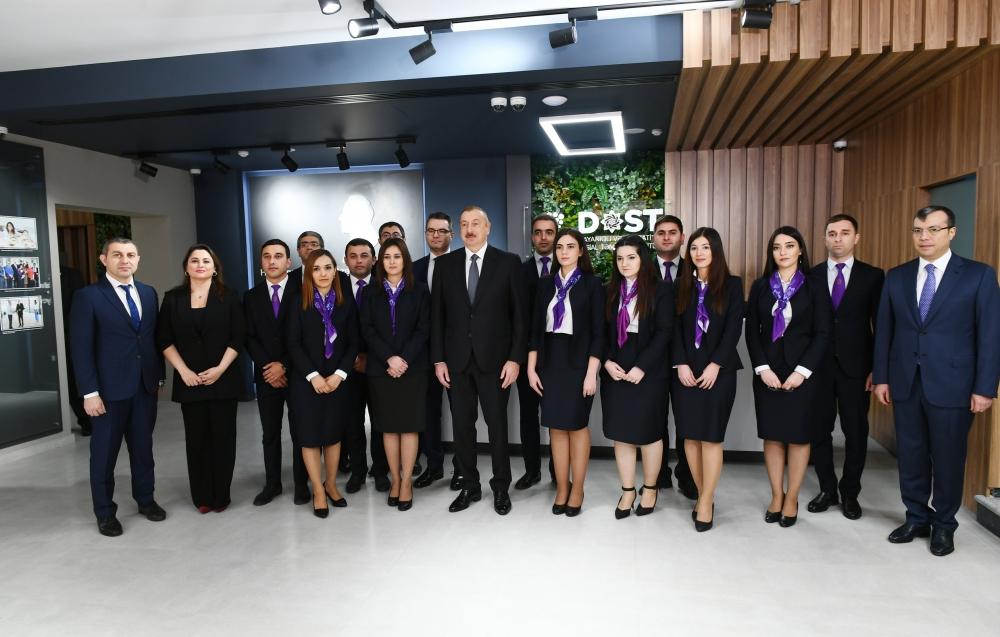 President Ilham Aliyev attends opening of DOST center No2 (PHOTO)