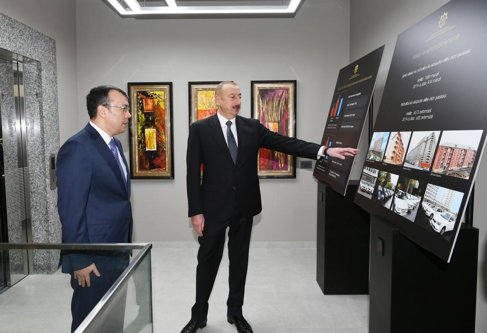 President Ilham Aliyev attends opening of DOST center No2 (PHOTO)