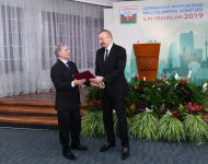 President Ilham Aliyev attends ceremony dedicated to 2019 sporting results (PHOTO)