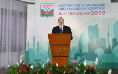 President Ilham Aliyev attends ceremony dedicated to 2019 sporting results (PHOTO)