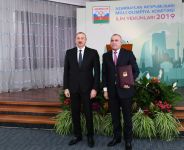 President Ilham Aliyev attends ceremony dedicated to 2019 sporting results (PHOTO)