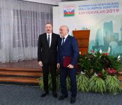 President Ilham Aliyev attends ceremony dedicated to 2019 sporting results (PHOTO)