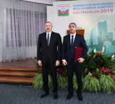 President Ilham Aliyev attends ceremony dedicated to 2019 sporting results (PHOTO)