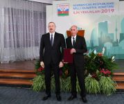 President Ilham Aliyev attends ceremony dedicated to 2019 sporting results (PHOTO)
