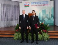President Ilham Aliyev attends ceremony dedicated to 2019 sporting results (PHOTO)
