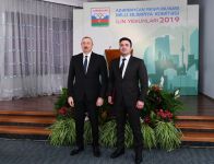 President Ilham Aliyev attends ceremony dedicated to 2019 sporting results (PHOTO)