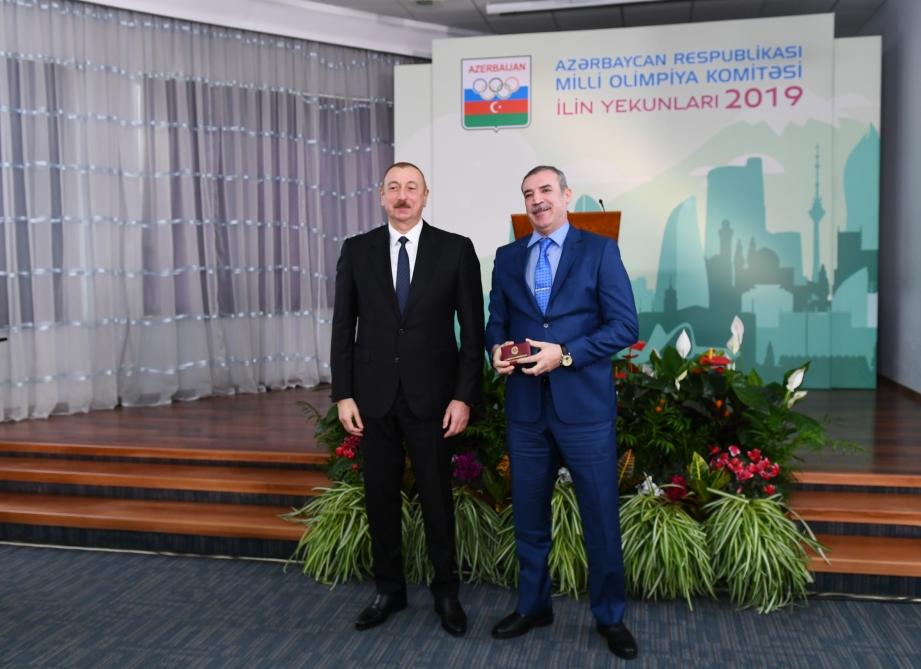 President Ilham Aliyev attends ceremony dedicated to 2019 sporting results (PHOTO)