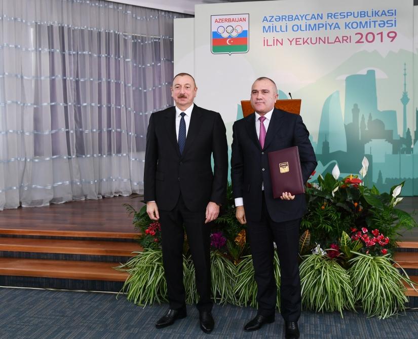 President Ilham Aliyev attends ceremony dedicated to 2019 sporting results (PHOTO)