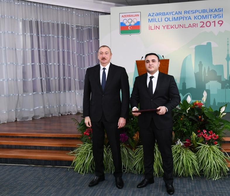 President Ilham Aliyev attends ceremony dedicated to 2019 sporting results (PHOTO)