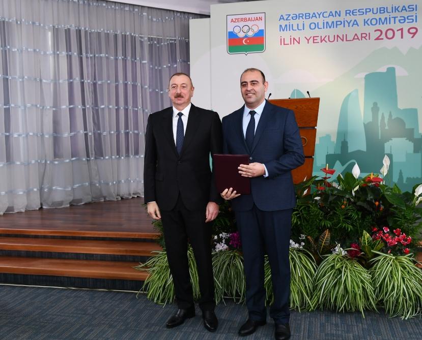 President Ilham Aliyev attends ceremony dedicated to 2019 sporting results (PHOTO)