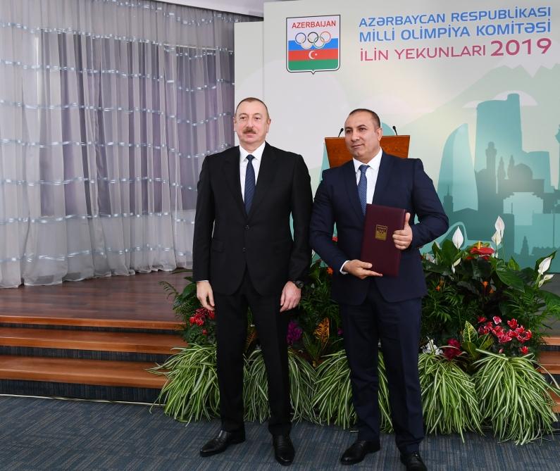 President Ilham Aliyev attends ceremony dedicated to 2019 sporting results (PHOTO)