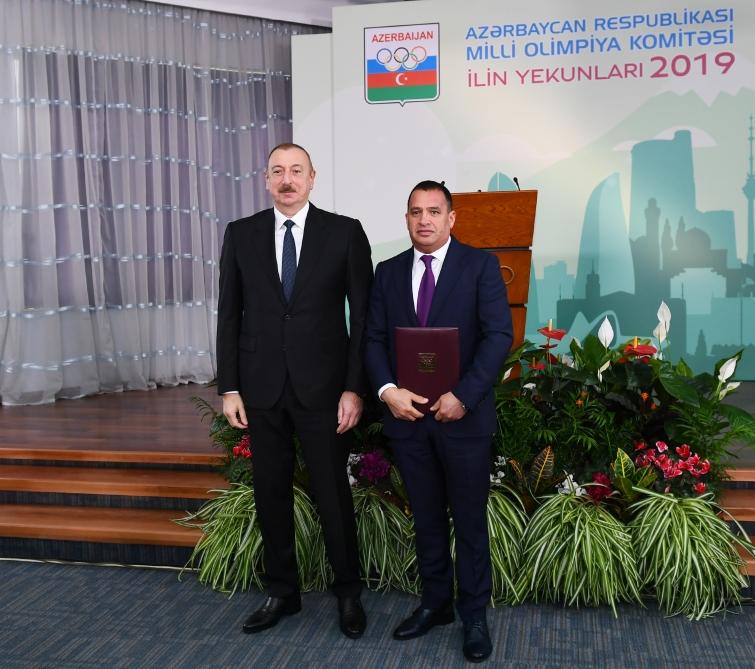 President Ilham Aliyev attends ceremony dedicated to 2019 sporting results (PHOTO)
