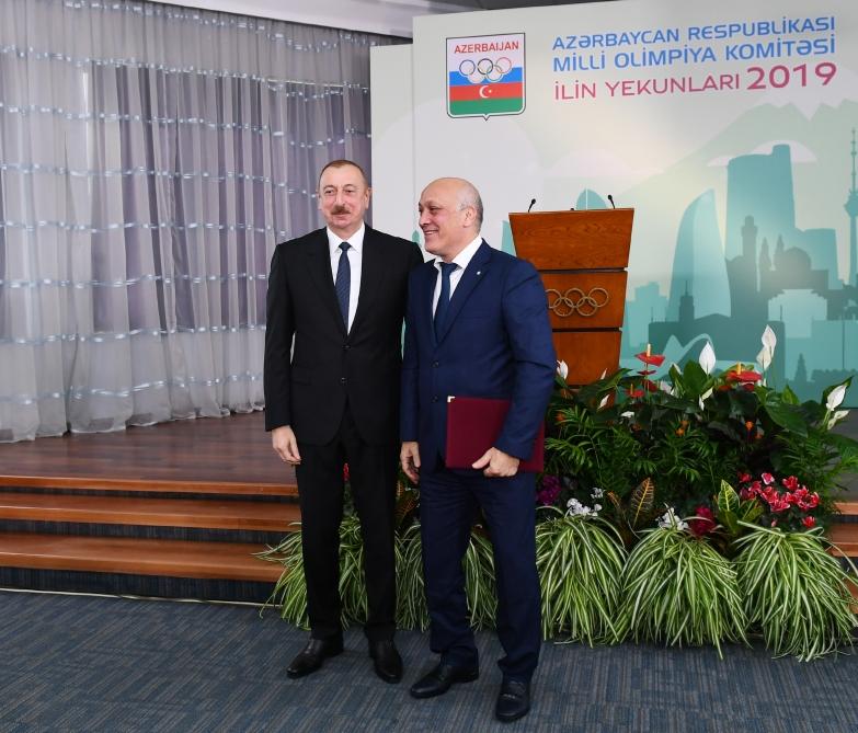 President Ilham Aliyev attends ceremony dedicated to 2019 sporting results (PHOTO)