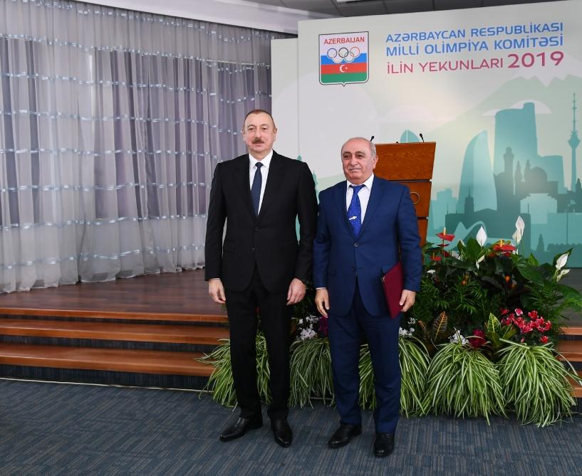 President Ilham Aliyev attends ceremony dedicated to 2019 sporting results (PHOTO)