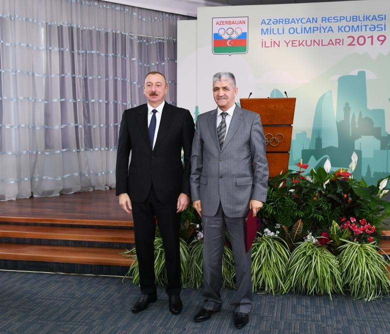 President Ilham Aliyev attends ceremony dedicated to 2019 sporting results (PHOTO)