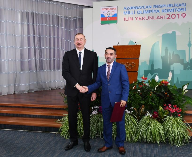 President Ilham Aliyev attends ceremony dedicated to 2019 sporting results (PHOTO)