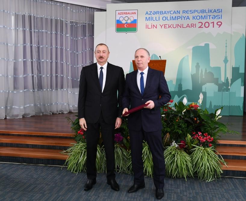 President Ilham Aliyev attends ceremony dedicated to 2019 sporting results (PHOTO)