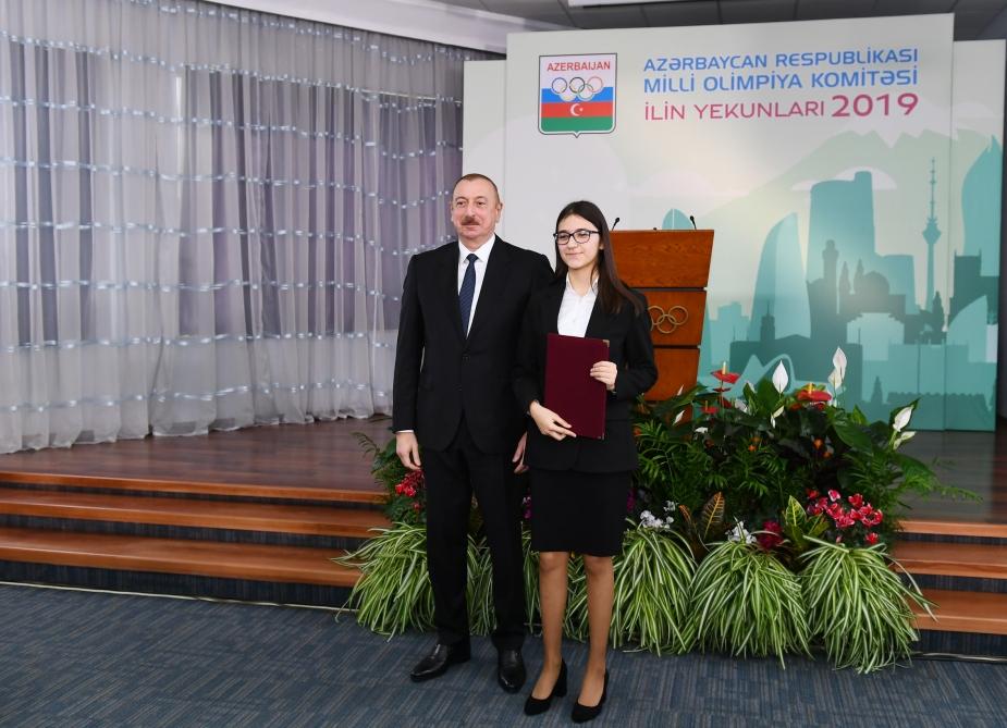 President Ilham Aliyev attends ceremony dedicated to 2019 sporting results (PHOTO)