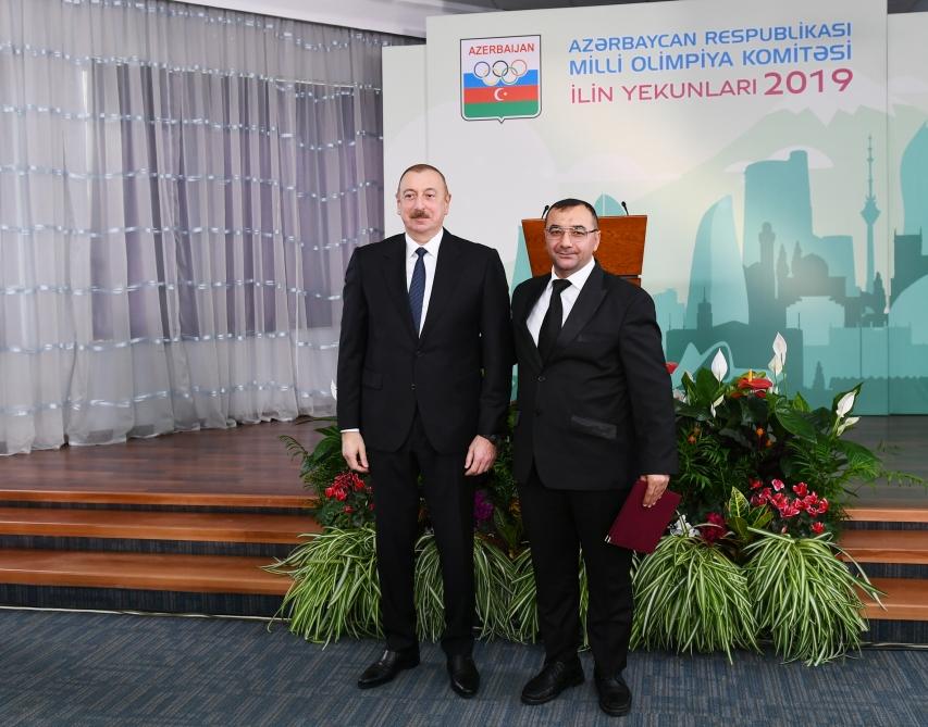President Ilham Aliyev attends ceremony dedicated to 2019 sporting results (PHOTO)