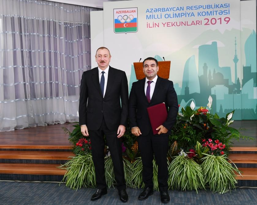 President Ilham Aliyev attends ceremony dedicated to 2019 sporting results (PHOTO)
