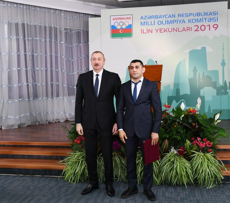 President Ilham Aliyev attends ceremony dedicated to 2019 sporting results (PHOTO)