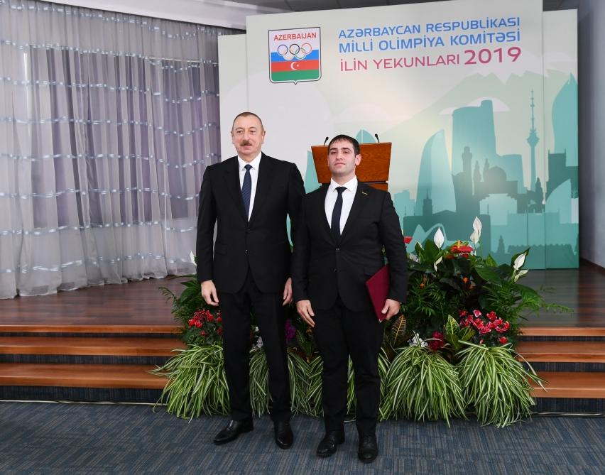 President Ilham Aliyev attends ceremony dedicated to 2019 sporting results (PHOTO)