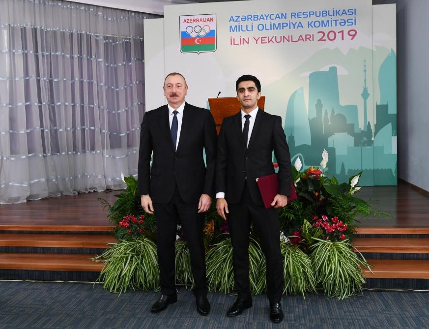 President Ilham Aliyev attends ceremony dedicated to 2019 sporting results (PHOTO)