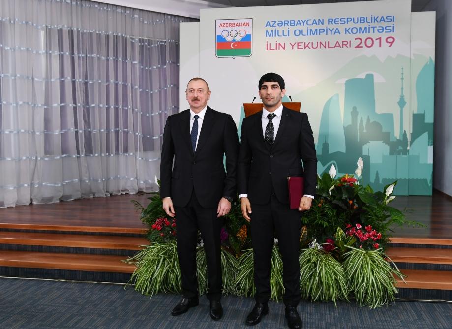 President Ilham Aliyev attends ceremony dedicated to 2019 sporting results (PHOTO)