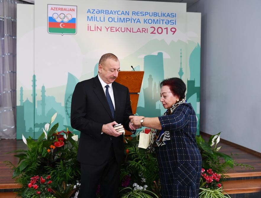 President Ilham Aliyev attends ceremony dedicated to 2019 sporting results (PHOTO)