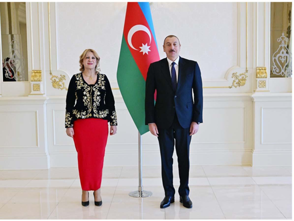 President Ilham Aliyev receives credentials of incoming Algerian ambassador (PHOTO)