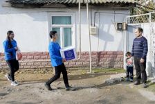 Heydar Aliyev Foundation distributes holiday gifts to low-income families (PHOTO)