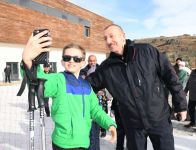 President Ilham Aliyev, First Lady Mehriban Aliyeva view work done at Shahdag Tourism Center (PHOTO/VIDEO) (UPDATE)