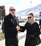 President Ilham Aliyev, First Lady Mehriban Aliyeva view work done at Shahdag Tourism Center (PHOTO/VIDEO) (UPDATE)