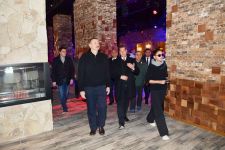 President Ilham Aliyev, First Lady Mehriban Aliyeva view work done at Shahdag Tourism Center (PHOTO/VIDEO) (UPDATE)