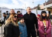 President Ilham Aliyev, First Lady Mehriban Aliyeva view work done at Shahdag Tourism Center (PHOTO/VIDEO) (UPDATE)