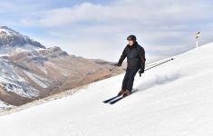 President Ilham Aliyev, First Lady Mehriban Aliyeva view work done at Shahdag Tourism Center (PHOTO/VIDEO) (UPDATE)