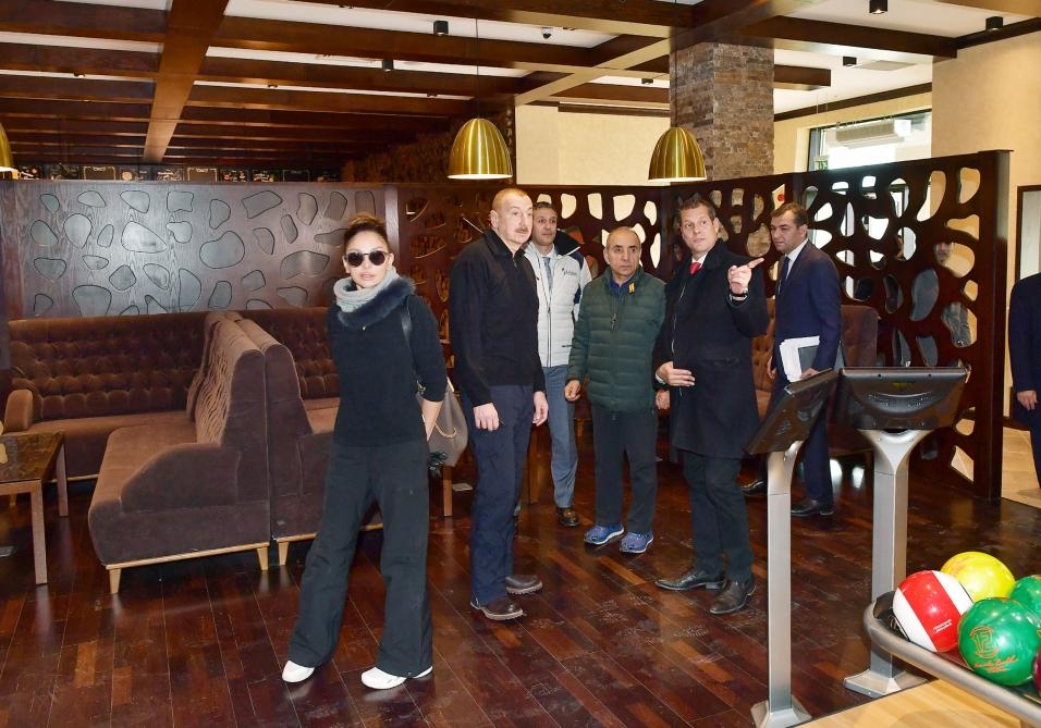 President Ilham Aliyev, First Lady Mehriban Aliyeva view work done at Shahdag Tourism Center (PHOTO/VIDEO) (UPDATE)