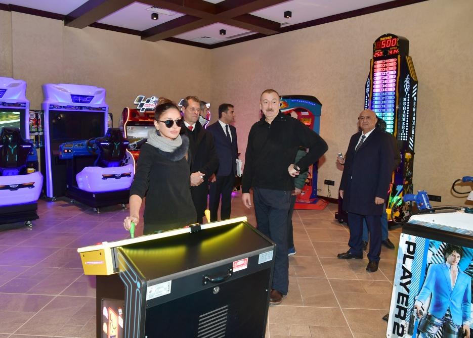 President Ilham Aliyev, First Lady Mehriban Aliyeva view work done at Shahdag Tourism Center (PHOTO/VIDEO) (UPDATE)