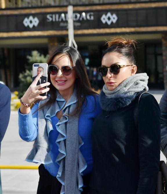 President Ilham Aliyev, First Lady Mehriban Aliyeva view work done at Shahdag Tourism Center (PHOTO/VIDEO) (UPDATE)