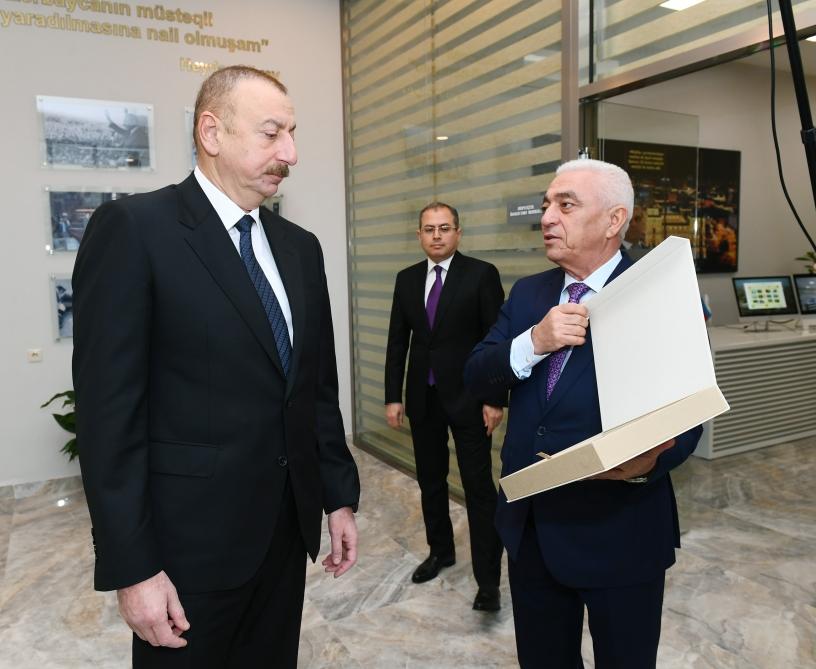 Azerbaijani president attends opening of “Mushfig”,“Zabrat” substations (PHOTO)