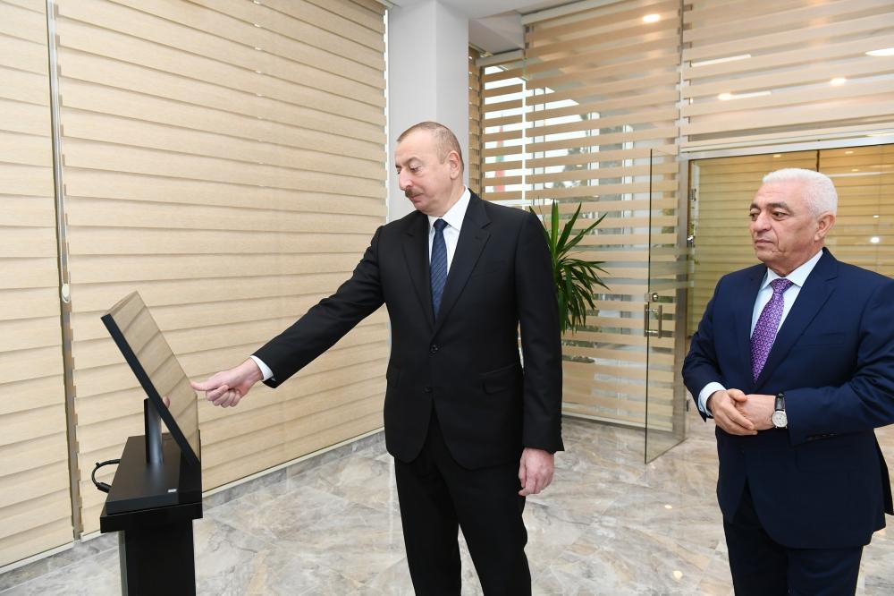 Azerbaijani president attends opening of “Mushfig”,“Zabrat” substations (PHOTO)