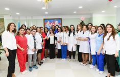 First Vice-President Mehriban Aliyeva viewed conditions created at reconstructed Children's Psycho-Neurological Center (PHOTO)
