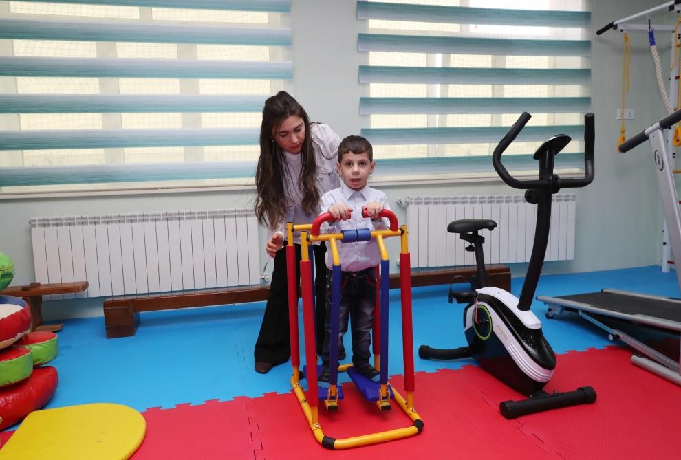 First Vice-President Mehriban Aliyeva viewed conditions created at reconstructed Children's Psycho-Neurological Center (PHOTO)