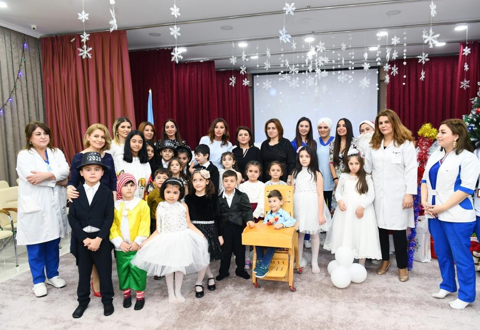 First Vice-President Mehriban Aliyeva viewed conditions created at reconstructed Children's Psycho-Neurological Center (PHOTO)