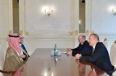 President Ilham Aliyev receives Chairman of Board of ACWA Power and Chief Executive Officer of Masdar (PHOTO)