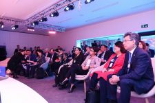 Azerbaijani president attends panel discussion on “Strategic Outlook: Eurasia” held as part of WEF (PHOTO)